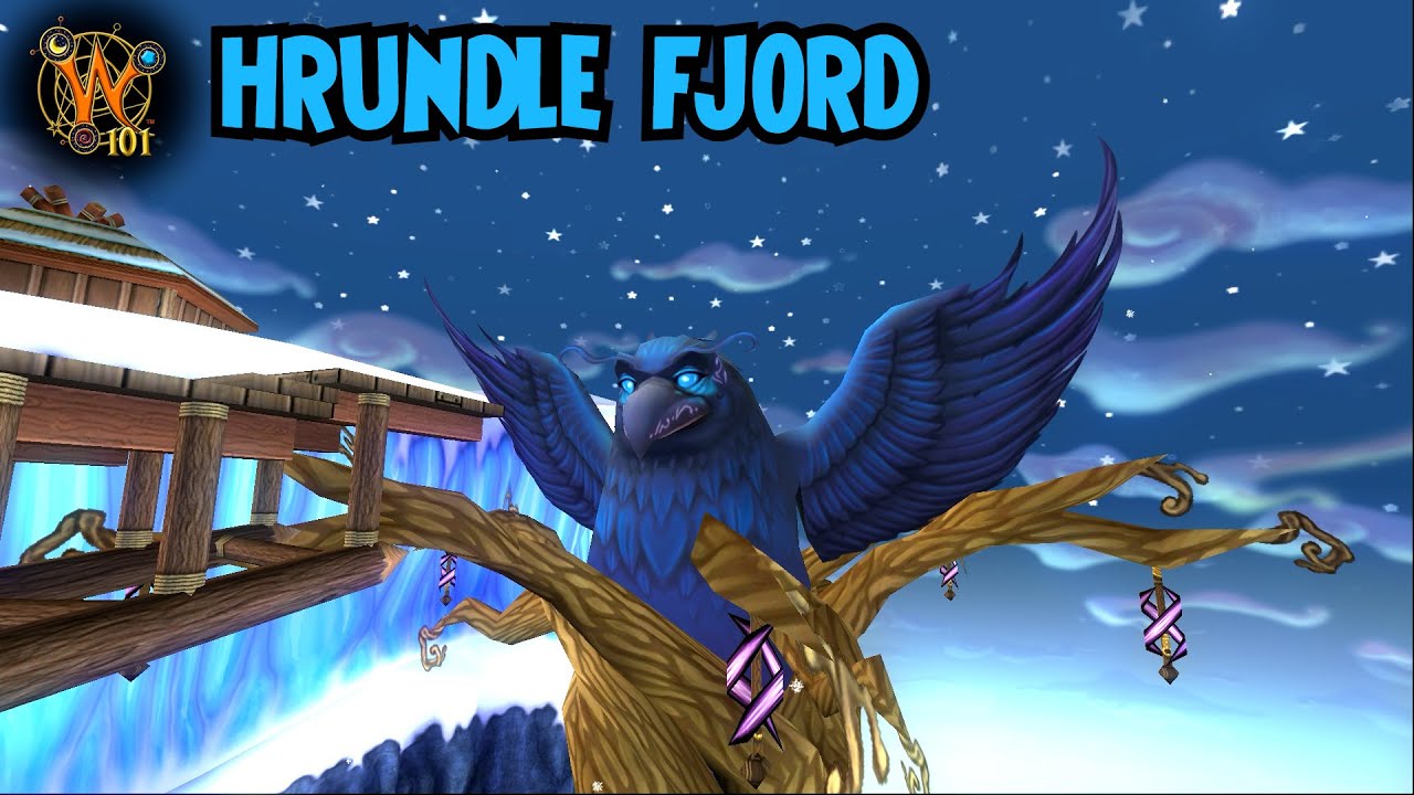Hrundle Fjord Wizard101 Ambience W/O Music YouTube