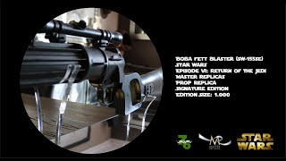 Master Replicas Star Wars Boba Fett 11 Blastech Ee-3 Carbine Blaster Signature Edition Sw-159Se