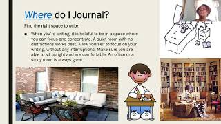 Pandemic journaling Mini Lesson for Wednesday
