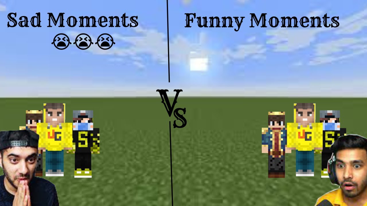 Gamerz Sad Moments Vs Funny Moments |Minecraft |Techno Gamerz,Yes ...