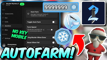 MM2 Script No Key! ☃️ | ❄️ AUTOFARM , ESP , AIMBOT ❄️ | Pastebin 2025 (Winter Update!)