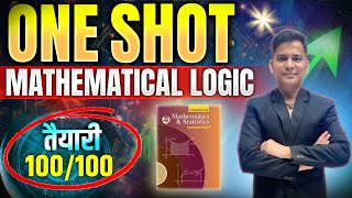 Chapter 1 Mathematical Logic One Shot Lecture | 12th Board Exam #mathematicallogic #class12thmaths