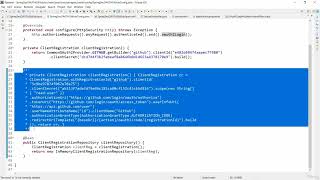 12.100   Building a sample spring application that uses GitHub Auth server during OAUTH2