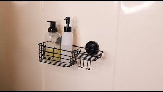 TAILI Shower Caddy Review | Suction Cup with Hooks & Soap holder No Drilling Required