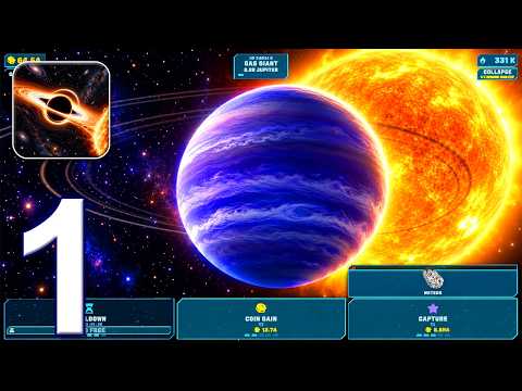 Cosmic Evolution - Gameplay Walkthrough Part 1 - Evolve & Merge Planets ASMR Game (iOS, Android)