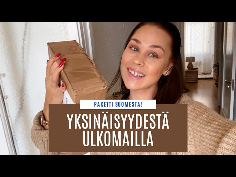 YKSINÄISYYDESTÄ ULKOMAILLA | Ja sain paketin Suomesta!🇫🇮| VLOG 13 | Jenna Claudia