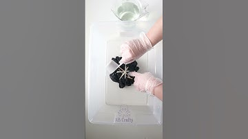 Making a bleach tie dye spiral shirt #bleachtiedye #reversetiedye