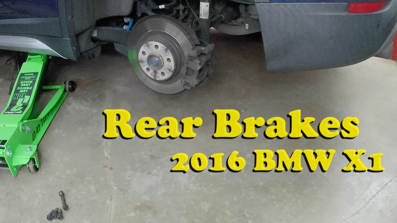 Rear Brakes on BMW X1