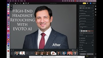How to do a high-end headshot retouch with Evoto AI and the Headshot Doctor