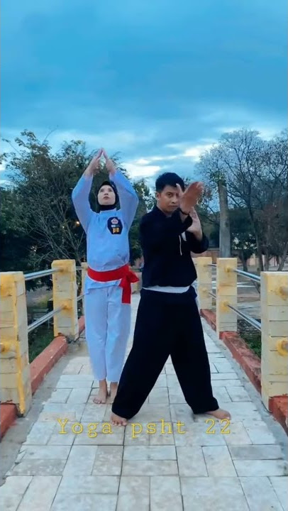 pasangan pesilat sangat romantis banget 🥰❤️#shorts #dennywewey
