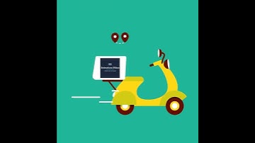 Food delivery animation