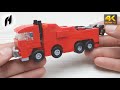 How to build a heavy tow truck 8x4 moc  4k