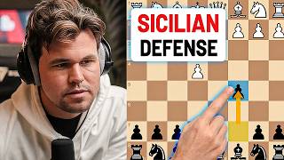 Magnus Carlsen Shows the Right Way to Play the Sicilian Defense! screenshot 5