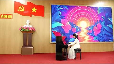 TIẾT MỤC ĐẠT GIẢI NHẤT LIÊN HOAN TÀI NĂNG NHẠC CỤ HỌC SINH PHỔ THÔNG