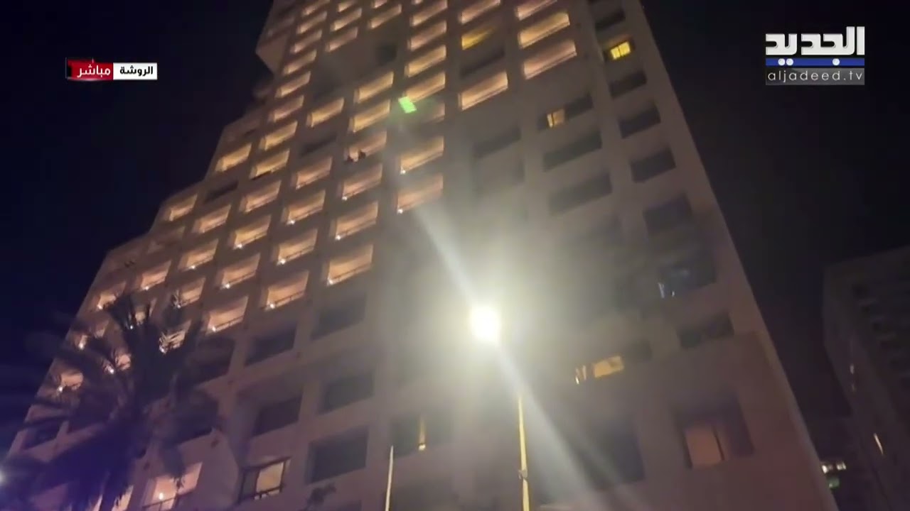 غارة إسرائيلية تضر/ب فندق رمادا في الروشة… والإعلام العبري يتحدّث عن 