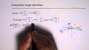 Relating Sine With Cofunction Identities