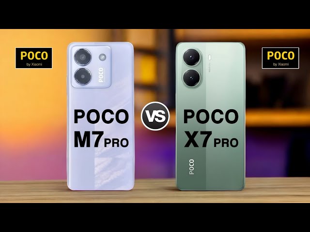 Poco M7 Pro 5G Vs Poco X7 Pro 5G - YouTube