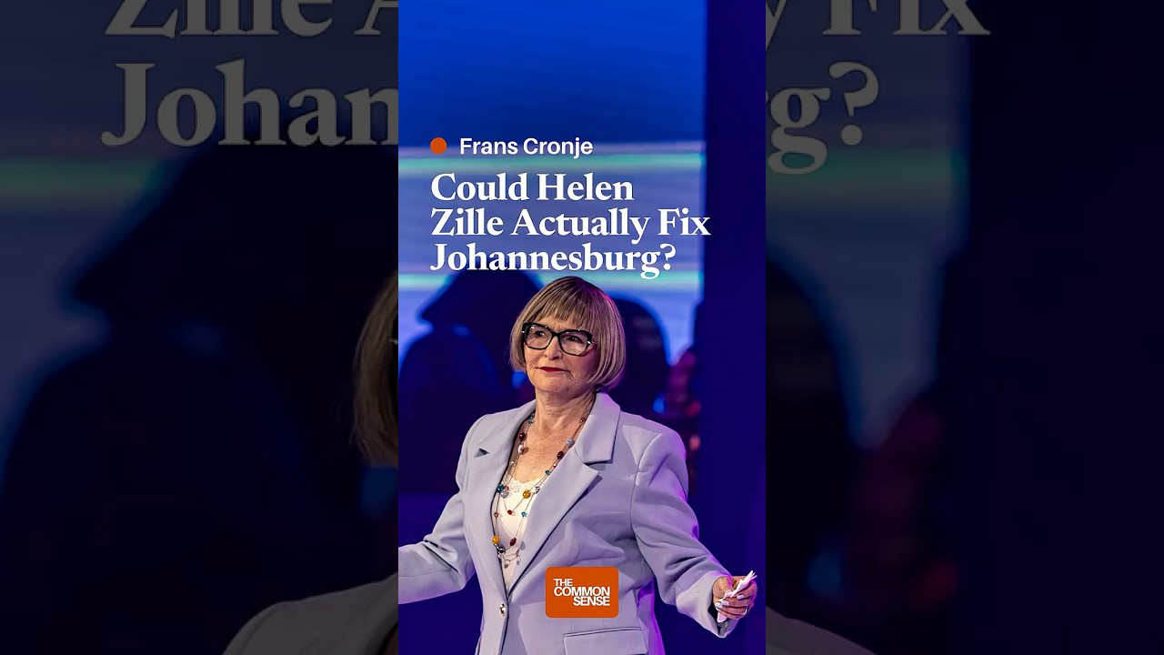 Could Helen Zille Actually Fix Johannesburg?