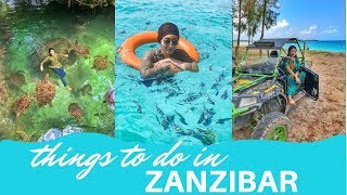 THINGS TO DO IN ZANZIBAR | TANZANIA