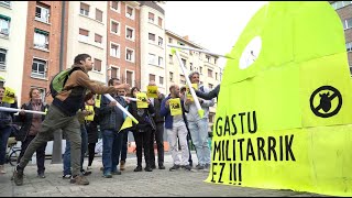 Vitoria-Gasteiz reivindica la objeción fiscal para frenar el gasto militar