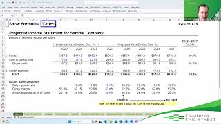 Error Checking in Excel With the Show Formula Shortcut