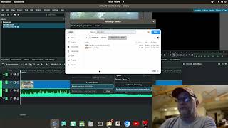 Audio separating from video in Lightworks!! #lightworks #linux #videoediting