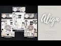 Align M-C-B | Sticker Book Flip-Thru | The Happy Planner | Winter Release 2021