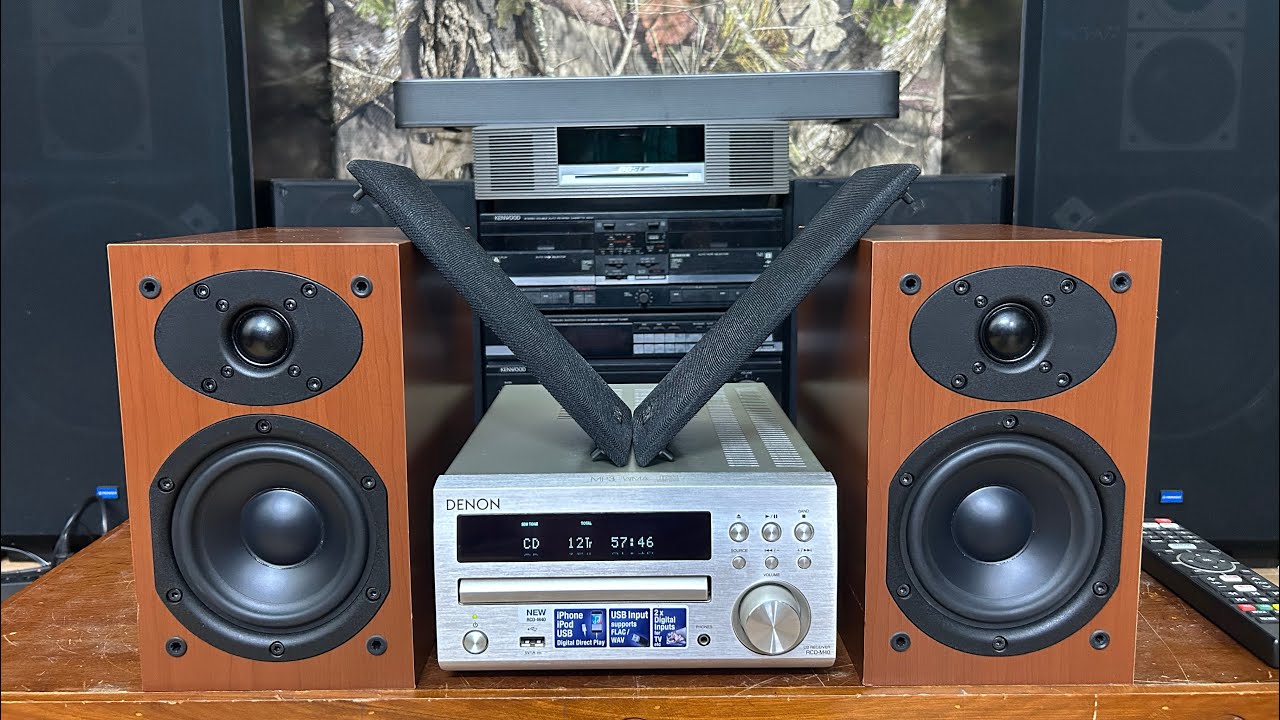 Premium Denon RCD-M40 sound system in perfect working order