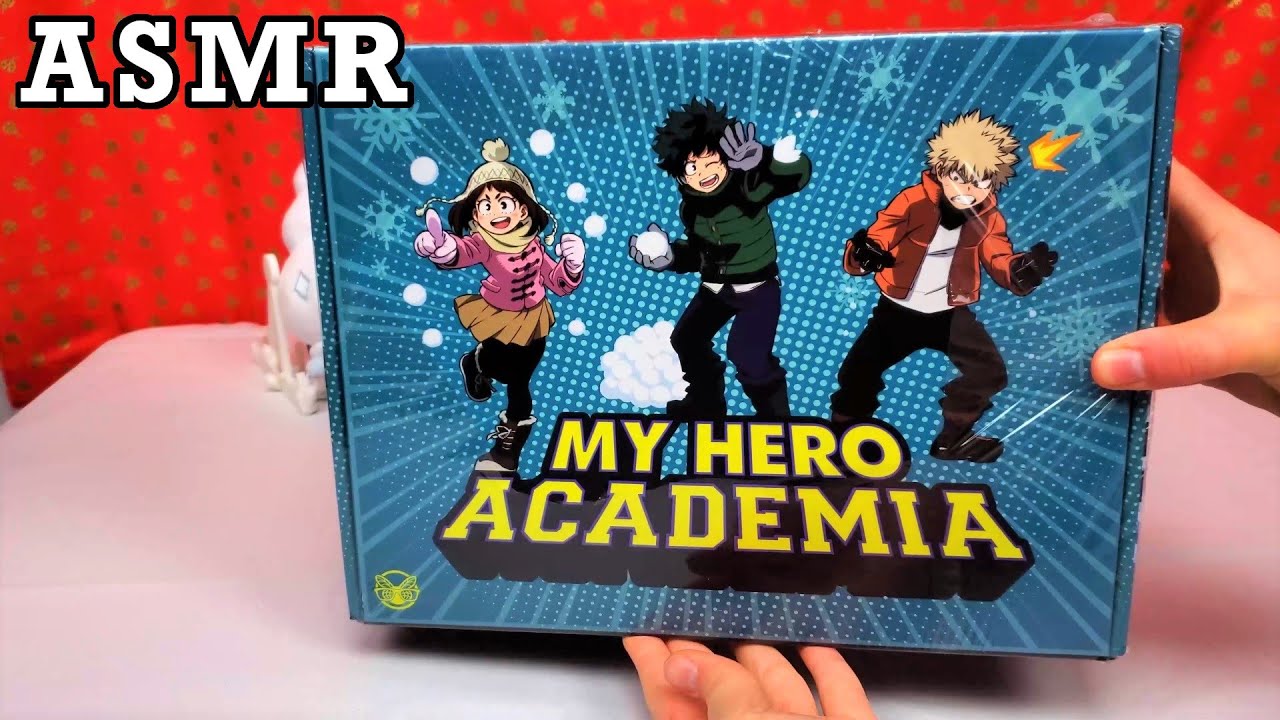 Unboxing My Hero Academia CultureFly Box #7 - Holiday Heroes | ASMR