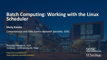Batch Computing: Working with the Linux Scheduler