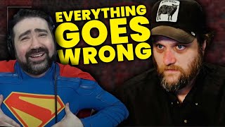 Angry Joe COPE! Everything goes WRONG after Spergout, The Quartering ABANDONED MEL & RUMBLE? & MORE!