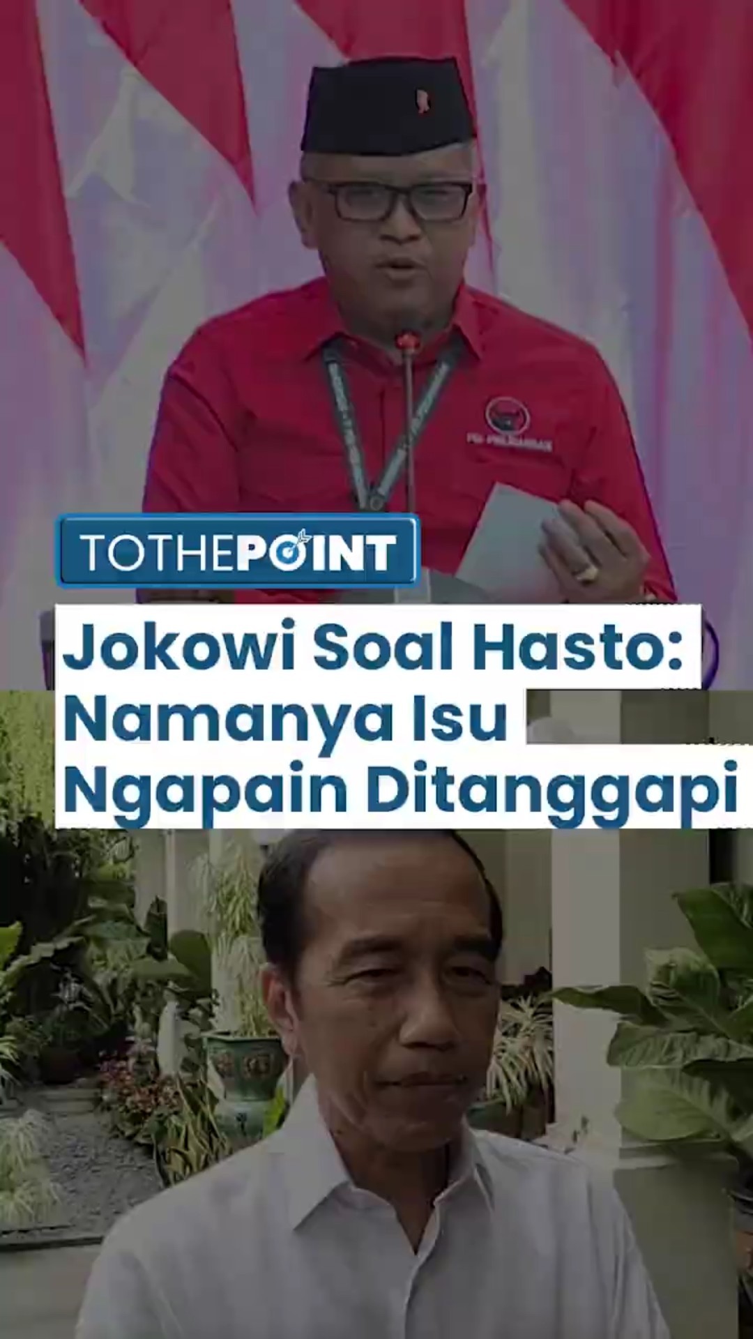 Respons Jokowi Dituduh Buat Pengalihan Isu OCCRP dengan KPK Geledah Rumah Hasto: Ngapain Ditanggapi
