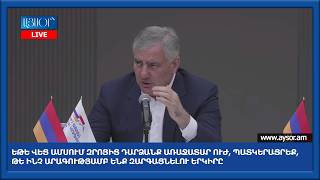 Եթե վեց ամսում զրոյից դարձանք առաջատար ուժ, պատկերացրեք, թե ինչ արագությամբ ենք զարգացնելու երկիրը