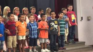 Aiden's Kindergarten Music program