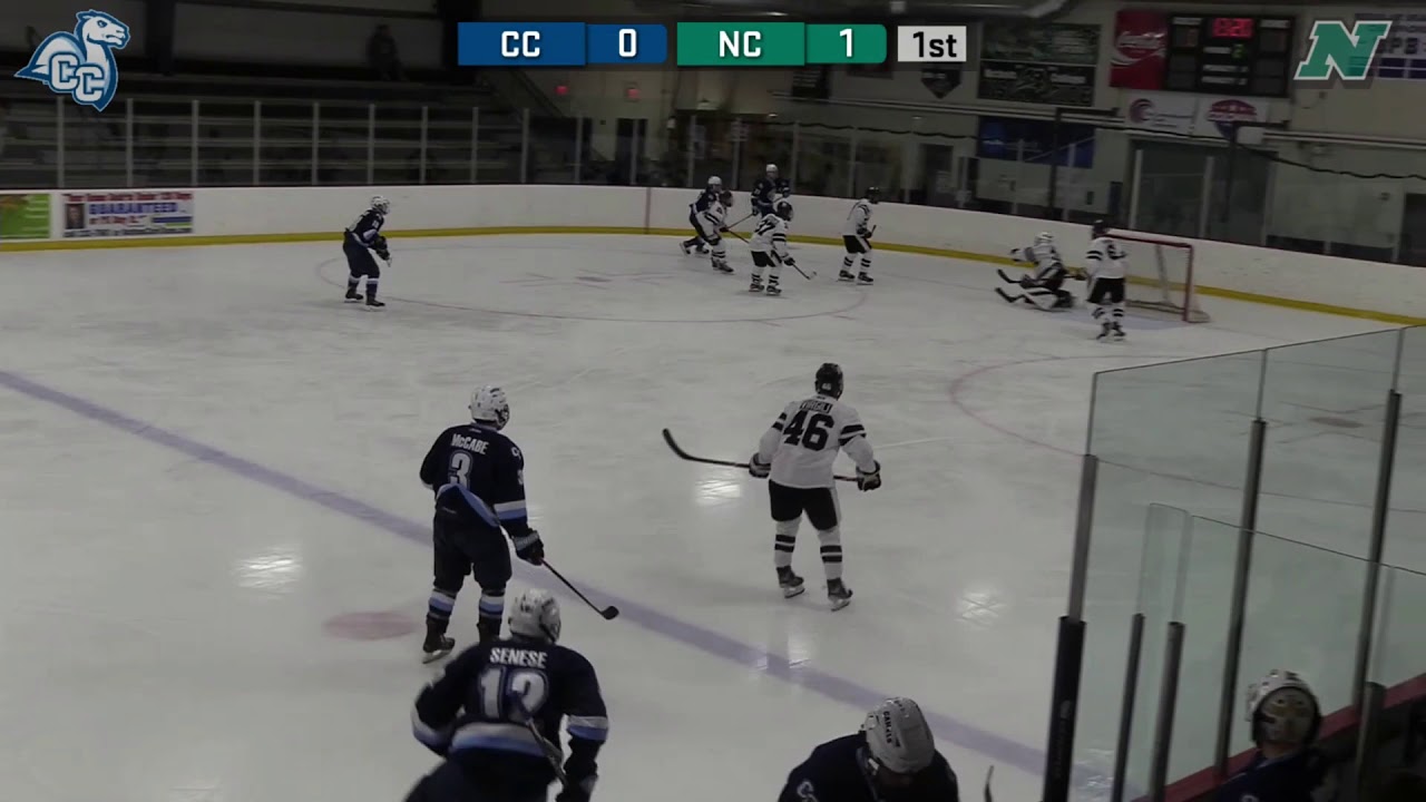 Nichols College Men's Ice Hockey vs Conn. College 11420 YouTube