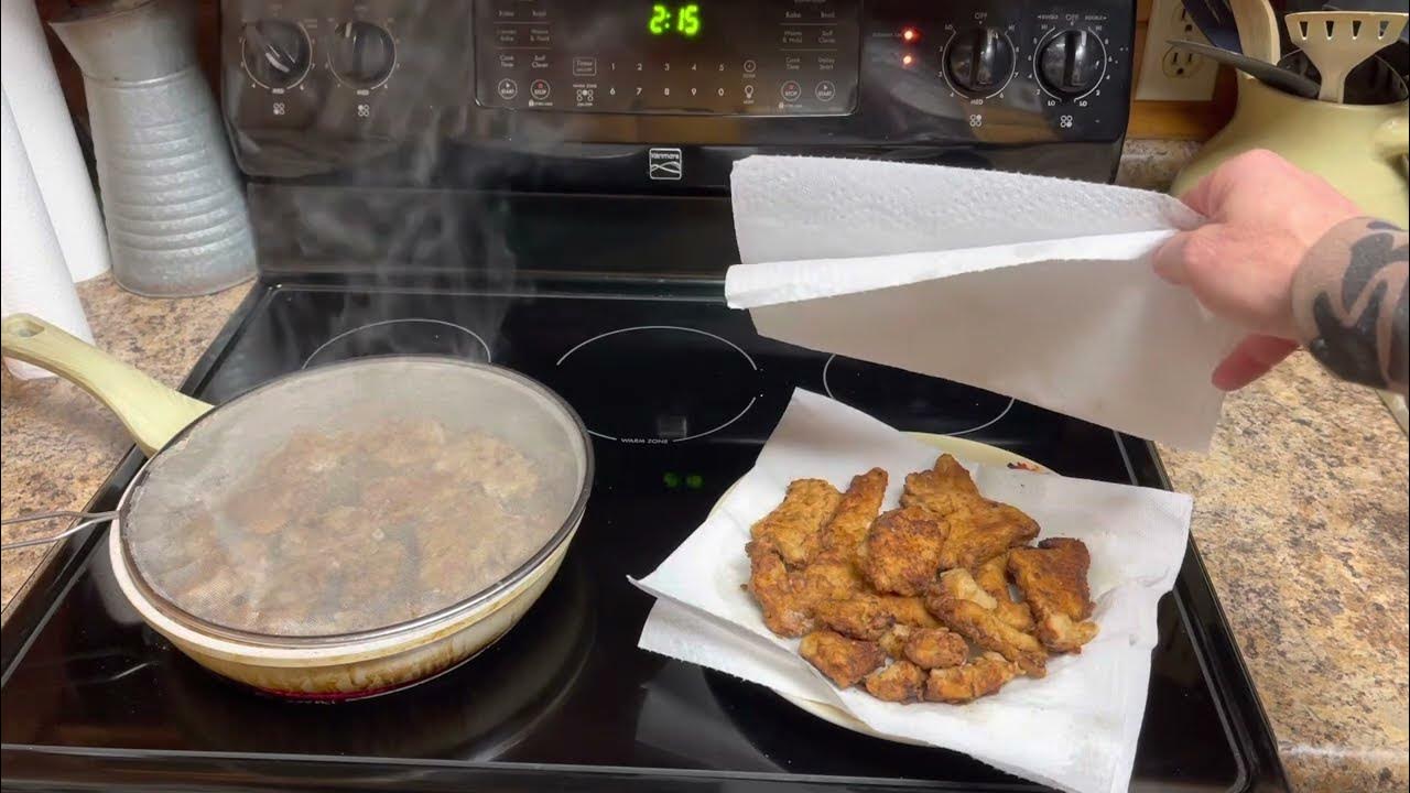 Fried Wild Turkey! How we Cook Wild Turkey in the South! Fry everything