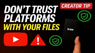 Why Every Content Creator Needs an External Backup (SSK Drive Tip)
