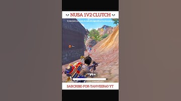 1v2 clutch in Nusa map 💀 #shorts #bgmi