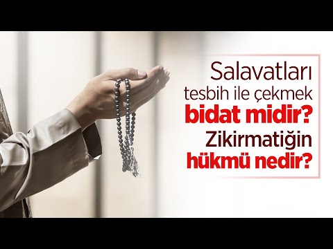 Salavatları Tesbih ile Çekmek Bidat midir? Zikirmatiğin hükmü nedir? Halis Bayancuk Hoca