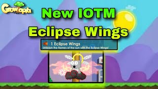 New IOTM Eclipse Wings - Growtopia #gameplay #review