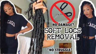 HOW TO REMOVE SOFT LOCS SAFELY (NO CUTTING/DAMAGE) 🚫✂️ | *EASY & QUICK* TAKEDOWN