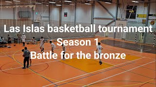 Las Islas vs D'Sparks Battle for the bronze/ Las Islas basketball tournament season 1