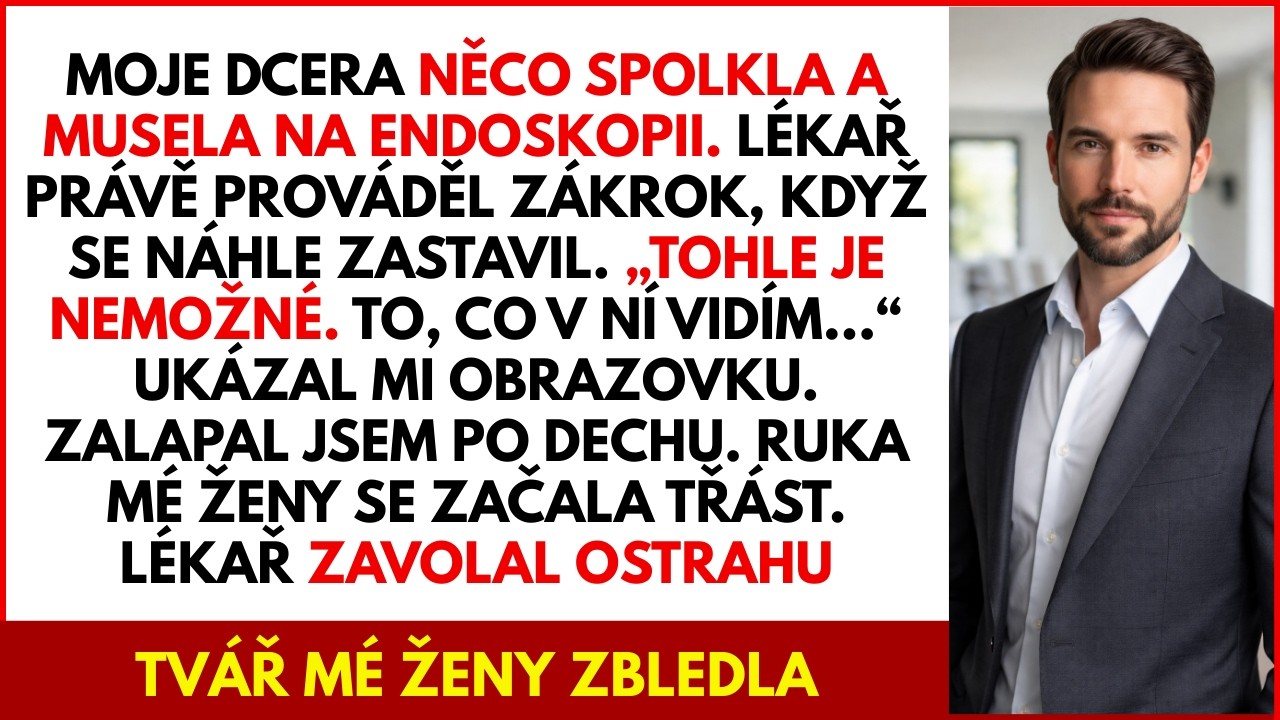 Všiml si, že jeho žena zbledla dřív, než se stihla přiblížit k dceři. Když rentgen odhalil, že malá Emma spolkla zlatý motýlí přívěsek s vyrytým věnováním „Julie, navždy tvůj", pochopil, že tahle...