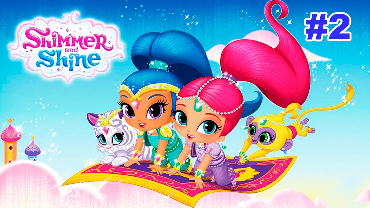 Shimmer and Shine: The Great Zahramay Falls Race. Games for kids 2