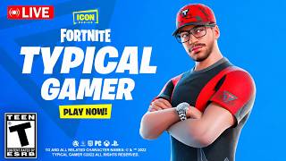 🔴*NEW* TYPICAL GAMER ICON SKIN UPDATE COUNTDOWN! (Season 2 LIVE)