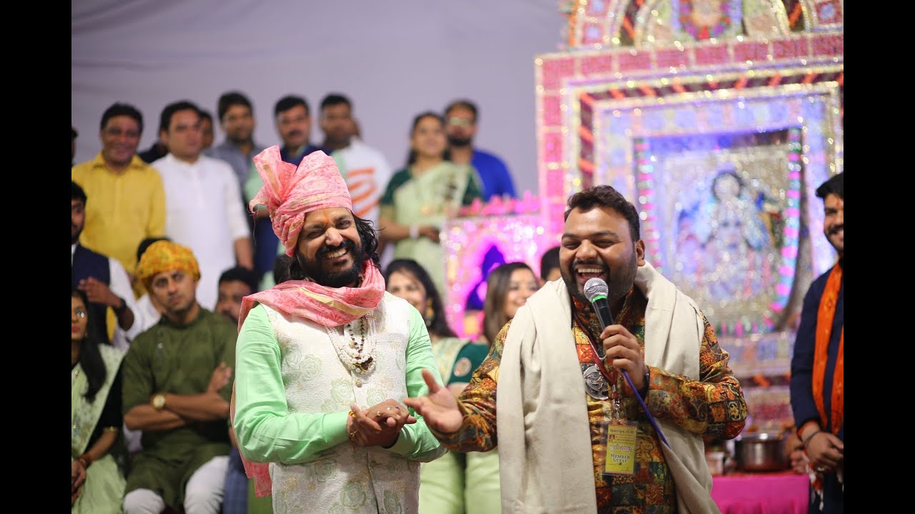 भजन प्रवाहक कन्हैया मित्तल जी, सरदार हरमहेन्द्र सिंह रोमी जी || पप्पू शर्मा जी के घर कीर्तन में 2020