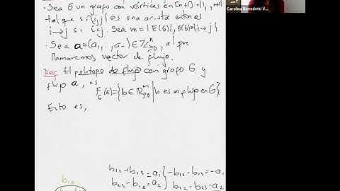 EMALCA 2020 - Carolina Benedetti - Introducción a politopos de flujo 3/4