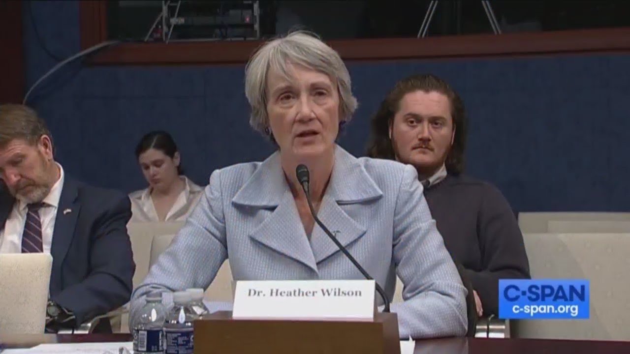 UTEP's president Dr. Heather Wilson testifies before House Intelligence