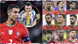 IGIHE KIRAGEZE NGO ABAKINNYI BA PORTUGAL BARWANE KURI CR7 ATWARE IGIKOMBE CY'ISI🔥