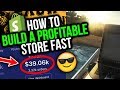 How To Build A PROFITABLE Shopify Store FAST